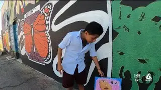 Latinx artist channels his own migrant story to empower his community