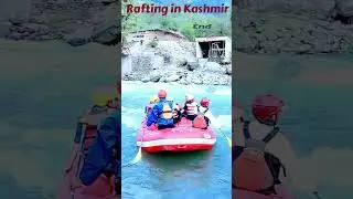 Rafting in Pahalgam Kashmir | River Rafting Kashmir #raftingpahalgam #raftingshorts #kashmirrafting