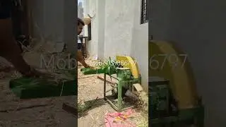 Mini Toofan Chaff cutter With 2 HP Motor 9359886797Ambika Agro  -Ahilyanagar,  #agriculture
