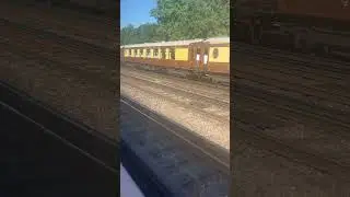 British Pullman train spotted near Clapham Junction station on the sunny morning of 11/06/2025