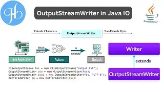 OutputStreamWriter Class in Java I/O (Input and Out) and It's Uses With Example