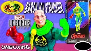 UNBOXING - Marvel Legends - BARON VON STRUCKER - Hasbro - Action Figure - Wolfgang Loves That Hydra!