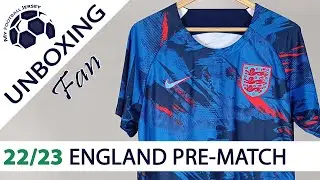 England Pre-Match Jersey Qatar 2022 (JJSport24) Fan Version Unboxing Review