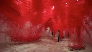 Chiharu Shiota. The Soul Trembles #arte #mostre