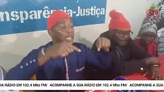 Fernando Dias em Conferência de Imprensa.