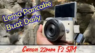 Lensa Canon 22mm f1.4 STM EF-M