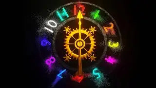 1 Minute Timer | Neon Rainbow | 3D Timer