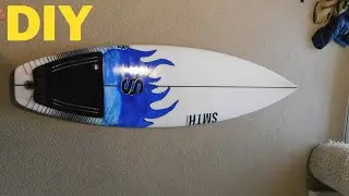 D.I.Y SURFBOARD PAINT DESIGN.
