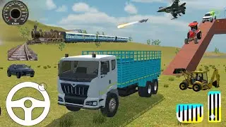 Truck Drive And Loding Tractor And Thar 🤑 JCB Driveng Game 🚜 Android Gameplay