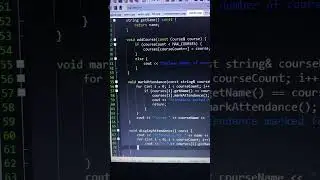 c++ attendance 