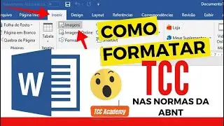 Como formatar o TCC? [Normas ABNT]