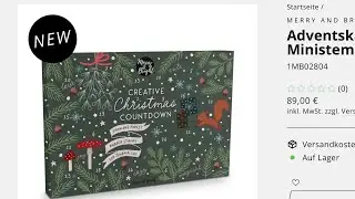 🎁 Spoiler-Unboxing: Adventskalender Stempel & Ministempel 2025