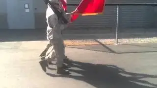 Motivational Marine Corps Color Guard