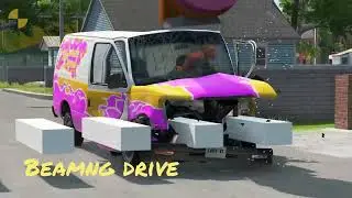 BeamNG Drive - Crash Boom - ice cream didn't arrive