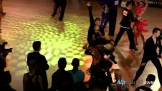Nino Langella - Kristina Moshenskaya, Brno Open 2012, WDSF int open latin, 2. round - paso doble