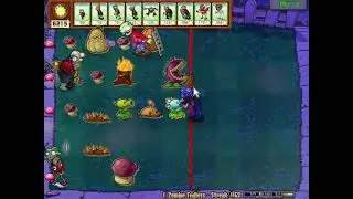 Plants vs. Zombies I, Zombie Endless Streak Gameplay | 1161-1164