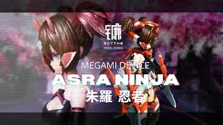 “WAIT IS THIS MY MAKEUP?”  MEGAMI DEVICE CUSTOM BUILD - ASRA NINJA【Scythe Model Works】女神裝置朱羅忍者
