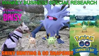 Epic Hunt for Shiny Mankey! | Pokémon GO Community Day Adventure!