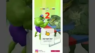 Hulk Arm wrestling with Crocodile | Muscle rush game-series