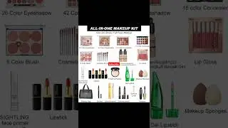 Dulhan (Bridal) Complete Makeup Kit List Just Shop Now #makeupitems #makeupproducts