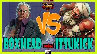 SFV Champion Edition 🌟 xx boxhead xx (urien) VS (dhalsim) itsukick 🌟 Street Fighter V 🌟