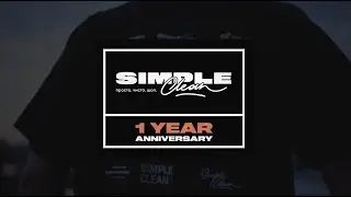 Simple Clean | 1 YEAR лимитированный мерч для наших людей