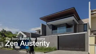 Rumah Japandi Simple Clean Mewah, Zen Austerity House: Story Behind Your Home #arsitek #modernhouse