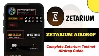 Zetarium Airdrop Complete Guide || Participate Now Zetarium Testnet Airdrop