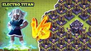 electro titan vs monolith and Towen hall 15 (clash of clans)