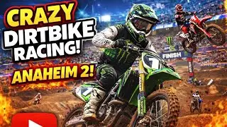 Anaheim 2 super cross race 