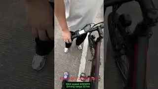 EBM11 36V 250W 10AH max SPEED 40kmph dring range 30-35KM #ebike #ebikefactory