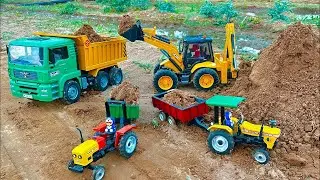 JCB ALNT 5cx fully loading sand HMT tractor | Sonalika tractor Toyota 🚜😱😱