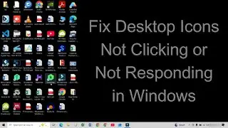 Stuck Desktop Icons in Windows? Easy Fix for Unresponsive Links & Tabs
