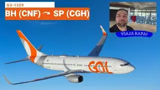 Como é viajar com a GOL de BH (CNF) para SP (CGH) | Viaja Rafa