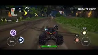 THE BATTLE ROYALE RACING GAME I Monster Truck Stunt