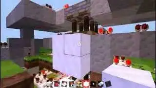 Minecraft: Creation - CNBMinecraft's Double Extender/Retractor Door