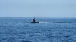 U34 i Kattegat, &oslash;st for Hjelm.