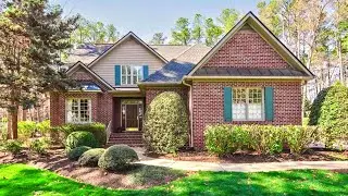 Exquisite All Brick Golf Course Custom Dream Home in Fawn Lake Waterfront Community