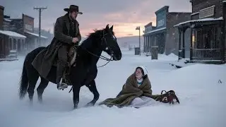 Stranded in a Deadly Snowstorm—Saved by a Powerful Ranch Tycoon