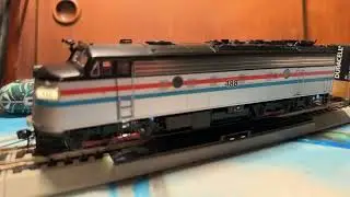 Ho MRTA EMD FL9 HEP Test Run