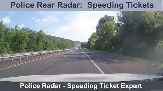Speeding Tickets By Police Rear Radar