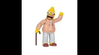 Jakks Pacific The Simpsons Abe Simpson figure review