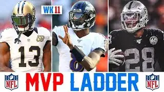 NFL MVP Rankings & Players of The Week (Offensive MVP, Defensive MVP, Rookie of The Year) Week 11