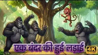 एक बंदर की हुई लड़ाई | Monkey fight with Gorilla