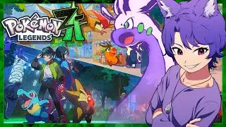 【ポケモンZA】紫ポケモン縛り 全力でストーリーを楽しむ！ 朝活 初見プレイ 全図鑑埋め攻略【Pokémon Legends Z-A】#1
