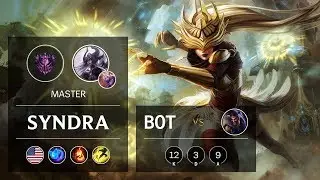 Syndra Bot vs Draven - NA Master Patch 9.7