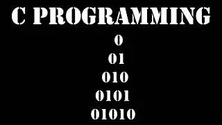 C program to print Pyramid 0 & 1: