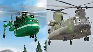 Planes: Fire & Rescue In Real Life