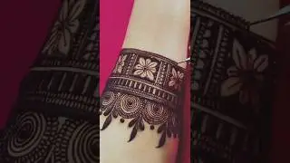 Unique and simple mehndi design 💯🥰 beautiful mehndi #youtubeshorts #viralvideo #shortsvideo