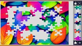 Vibrant Leaf Kaleidoscope 🎨#AutumnVibes #NatureArt #LeafPalette #BrightSeason @puzzlemaster1034 